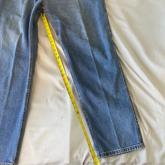 Vintage Levi’s Blue Jeans 545 44x34 Loose Fit Baggy Brown Tab 90s - Picture 13 of 13